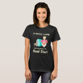 Ein komplettes Llama-Lern-Head-Start T-Shirt (Vorne ganz)