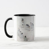 Ein konfuzianisches Klassenzimmer (Sodang) Tasse (Links)