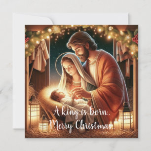 Ein König ist Geboren Karte