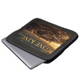 Ein König Laptopschutzhülle (Vorne Knopf)