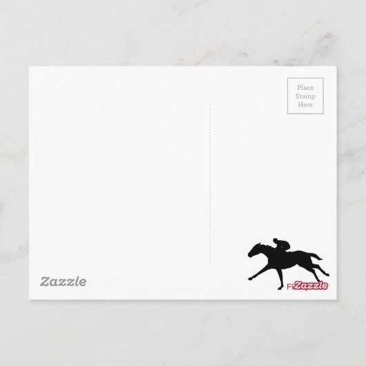 Ein König-Mann Postkarte (Rückseite)