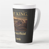 Ein König Milchtasse (Rechte Ecke)