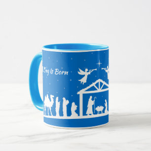 Ein König wird geboren - Krippen-Motiv-Tasse Tasse