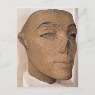 Ein königlicher Kopf, möglicherweise von Nefertiti Postkarte