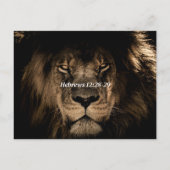 Ein Königreich, das nicht erschüttert werden kann Postkarte (Rückseite)