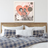 ein konkreter Traum Leinwanddruck (Insitu (Schlafzimmer))