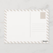 ein konkreter Traum Postkarte (Rückseite)