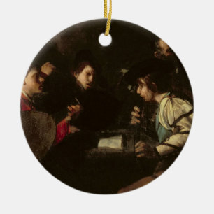 Ein Konzert, c.1610-20 (Öl auf Leinwand) Keramikornament