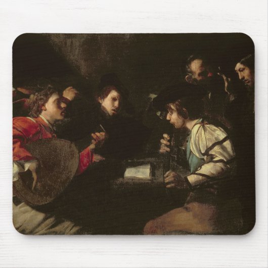 Ein Konzert, c.1610-20 (Öl auf Leinwand) Mousepad (Vorne)