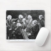 Ein Konzert in Cambridge, 1770 Mousepad (Mit Mouse)