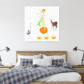 Ein Konzert Leinwanddruck (Insitu (Schlafzimmer))