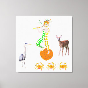 Ein Konzert Leinwanddruck