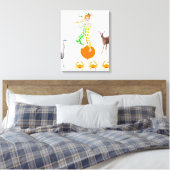 Ein Konzert Leinwanddruck (Insitu (Schlafzimmer))