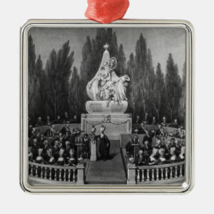 Ein Konzert Silbernes Ornament