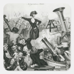 Ein Konzert von Hector Berlioz Quadratischer Aufkleber