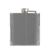 Ein Kopf des Löwes Flachmann (Rückseite)