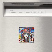 Ein Kopf voller Ideen Magnet (In Situ (Geschirrspüler))
