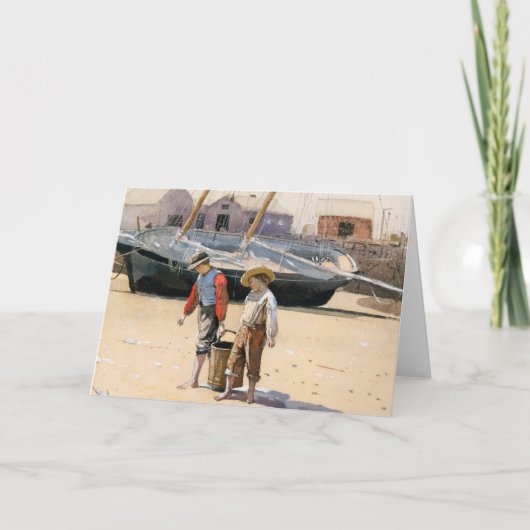 Ein Korb von Clams | Winslow Homer (Vorderseite)