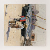 Ein Korb von Clams | Winslow Homer Puzzle (Horizontal)