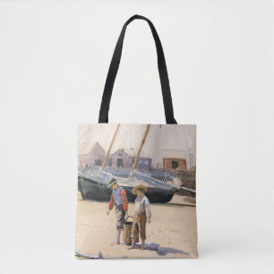 Ein Korb von Clams Winslow Homer Tasche