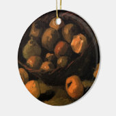 Ein Körbchen Äpfel von Vincent van Gogh Keramikornament (Links)