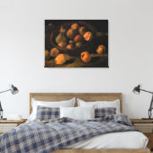 Ein Körbchen Äpfel von Vincent van Gogh Leinwanddruck (Insitu (Schlafzimmer))
