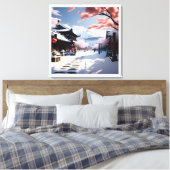 Ein koreanischer Winter Leinwanddruck (Insitu (Schlafzimmer))