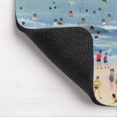 Ein kornischer Strand Mousepad (Ecke)