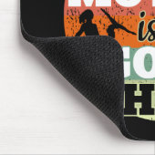 Ein Körper in Bewegung - Mädchen Gymnastik Mindset Mousepad (Ecke)