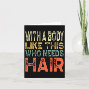 Ein Körper wie dieser, der Hair Väter Day Workou b Karte