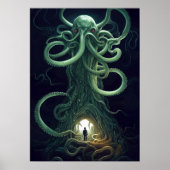 Ein kosmischer Horror Portal Cthulhu Poster (Vorne)