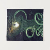 Ein kosmischer Horror Portal Cthulhu Wandteppich (Vorderseite (Horizontal))