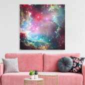 Ein kosmischer Kranz | Leinwanddruck (Insitu (Wohnzimmer))