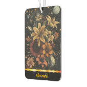 Ein kosmischer Strauß lebendiger Blume im All Autolufterfrischer (Links)