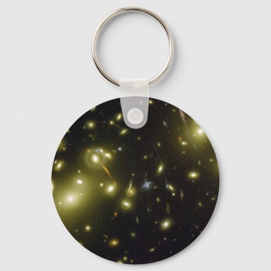Ein kosmisches, verschönerndes Glas Schlüsselanhänger (Vorderseite)