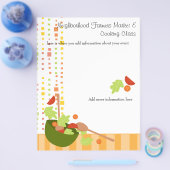 ein köstlicher Salat Flyer (Einzeln)