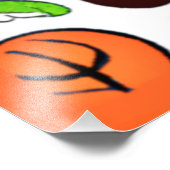 Ein köstliches Fruchtdesign Fotodruck (Ecke)
