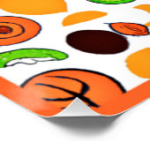 Ein köstliches Fruchtdesign Poster (Ecke)