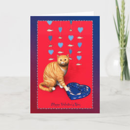 Ein köstliches Geschenk für seine Valentine-Urlaub Feiertagskarte