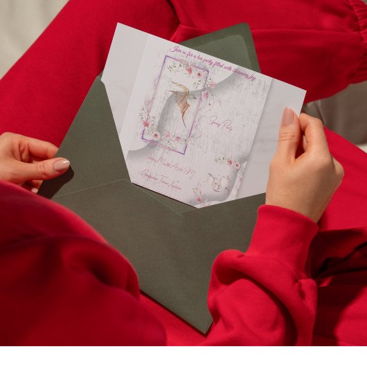 Ein köstliches Party Einladung