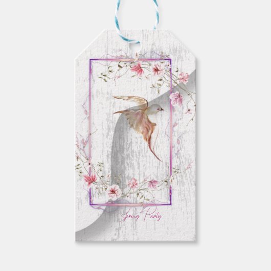 Ein köstliches Party Geschenkanhänger (Vorderseite)