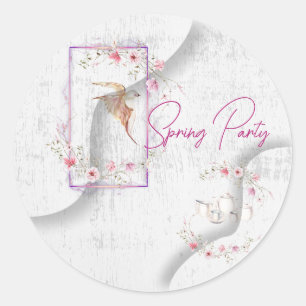 Ein köstliches Party Runder Aufkleber