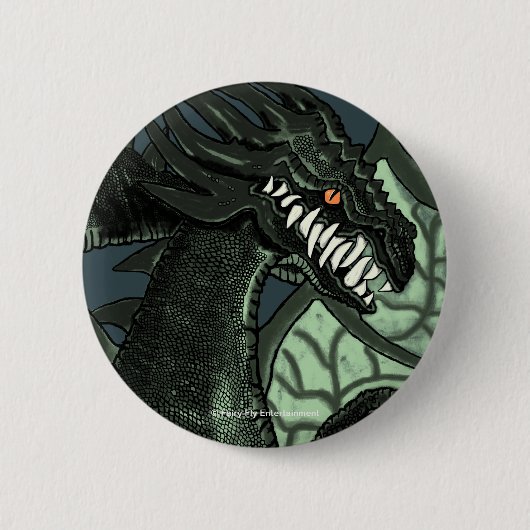 Ein kranker Wind brennt | der Drache durch Button (Vorderseite)