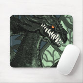 Ein kranker Wind brennt | der Drache durch Mousepad (Mit Mouse)