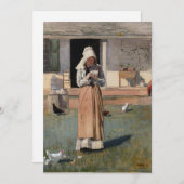 Ein krankes Huhn | Winslow Homer (Vorne/Hinten)