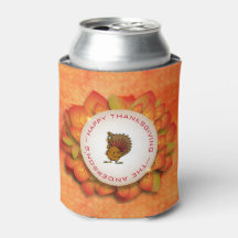 Ein Kranz der Herbstleaves und der Türkei