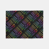 EIN KRAYON KURZ EINER KASTE FLEECEDECKE (Vorderseite (Horizontal))