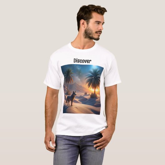 Ein kreatives T-Shirt zum Entdecken (Vorne ganz)