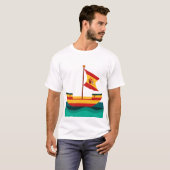 Ein kreatives T'Shirt für Spanien T-Shirt (Vorne ganz)
