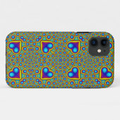 Ein Kreis- und Herdmuster Case-Mate iPhone Hülle (Rückseite (Horizontal))
